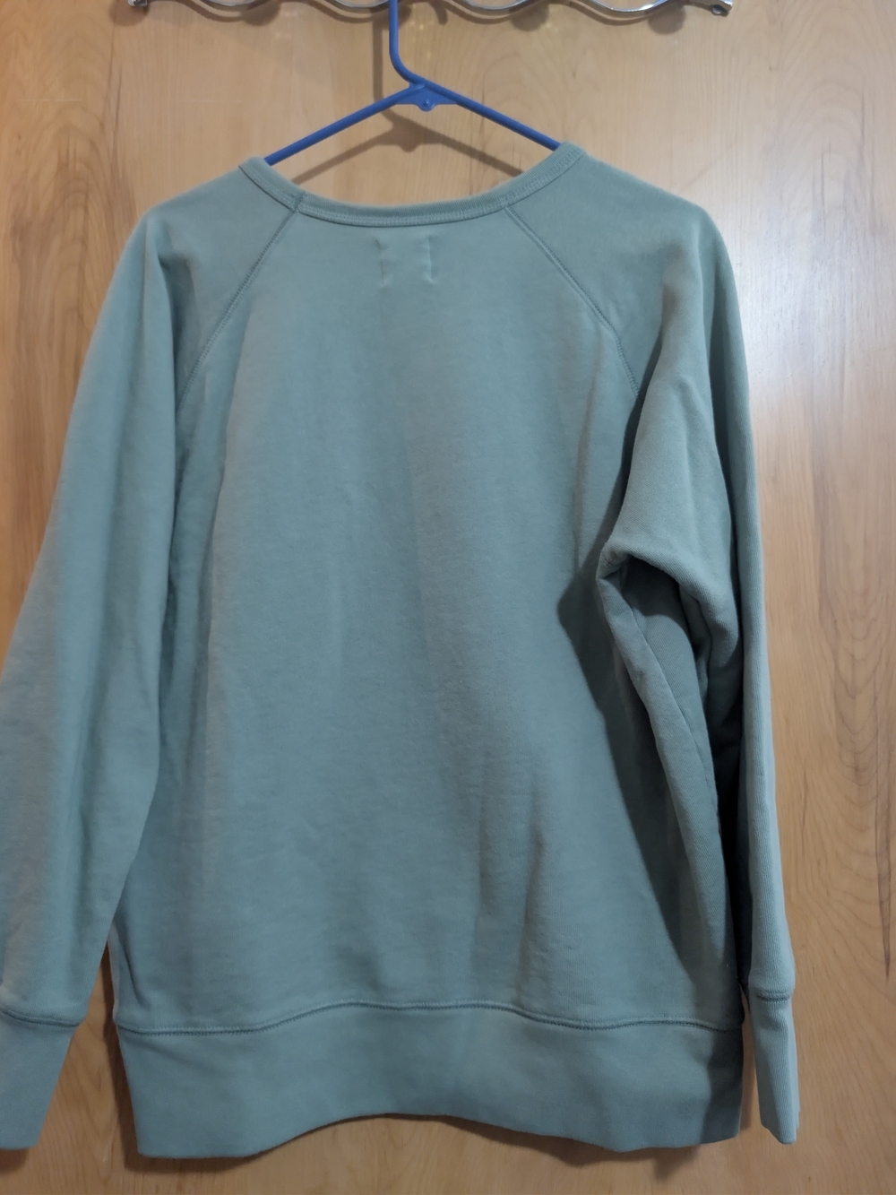 Stanley Women's Crewneck Sweater in Sage Green - Picture 5 of 5